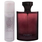 ست ادکلن و اسپری مردانه فراگرنس ورد اونیرو Fragrance World Oniro 100ml