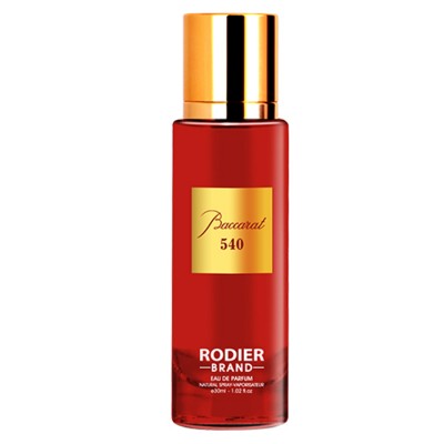 ادکلن رودیر Rodier مدل باکارات Baccarat 540 حجم 30 میلی لیتر