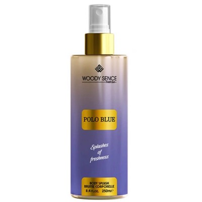 بادی اسپلش مردانه وودی سنس Woody Sence مدل پولو بلو Polo Blue حجم 250ml