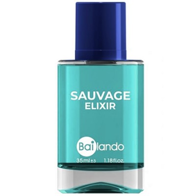 ادکلن مردانه بایلندو Bailando مدل ساواج الکسیر Sauvage Elixir حجم 35 میلی لیتر