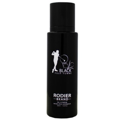 ادکلن مردانه رودیر Rodier مدل پولو بلک Polo Black حجم 30 میلی لیتر