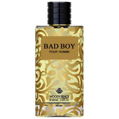 ادکلن مردانه وودی سنس Woody Sence مدل بد بوی Bad Boy حجم 200 میلی لیتر