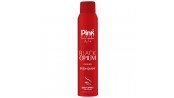 اسپری بدن زنانه پینک ویژوال Pink Visual مدل بلک اپیوم اور رد Black Opium Over Red حجم 200 میلی لیتر