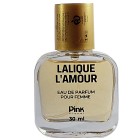 ادکلن زنانه پینک ویژوال Pink Visual مدل لالیک له آمور Lalique L Amour حجم 30 میلی لیتر
