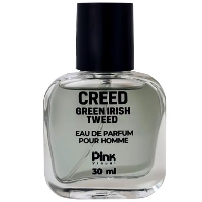 ادکلن مردانه پینک ویژوال Pink Visual مدل کرید گرین ایریش توید Creed Green Irish Tweed حجم 30 میلی لیتر