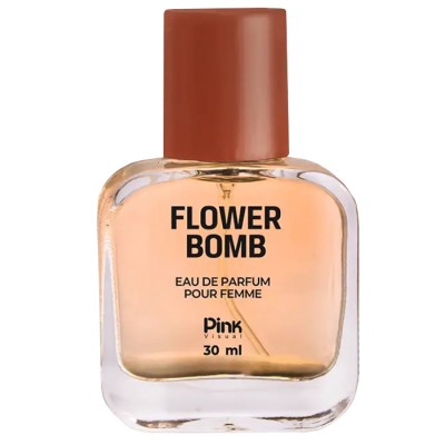 ادکلن زنانه پینک ویژوال Pink Visual مدل ویکتور اند رولف فلاور بمب Viktor & Rolf Flower Bomb حجم 30 میلی لیتر