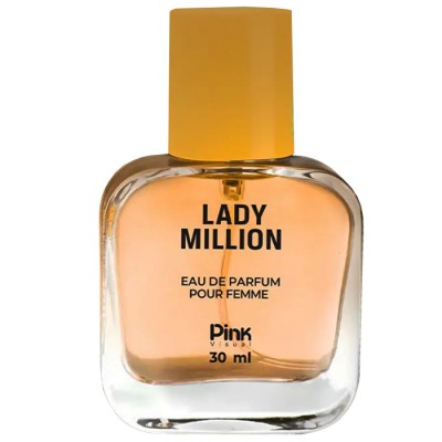 ادکلن زنانه پینک ویژوال Pink Visual مدل لیدی میلیون Lady Million حجم 30 میلی لیتر
