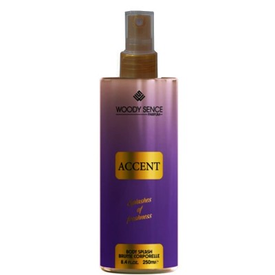 بادی اسپلش وودی سنس Woody Sence مدل اکسنتو Accento حجم 250ml