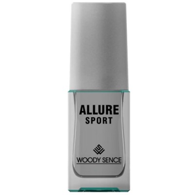 ادکلن مردانه وودی سنس Woody Sence مدل الور اسپرت Allure Sport حجم 15 میلی لیتر